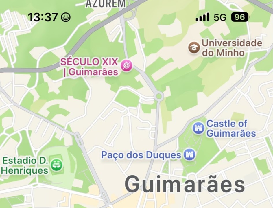 Mapa Guimaraes