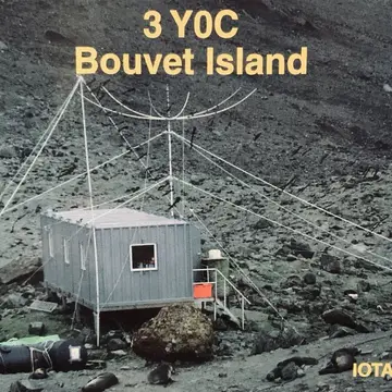 Everybody knows I'm obsessed by Antarctica. Here's a confirmation of contact with Bouvet I., 3Y0C. #hamradio #qslcard …