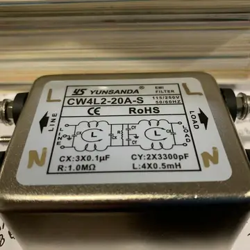 I am anxious to apply this EMI filter. Hamradio nowadays is getting more difficult everyday #rfi #emi #filters