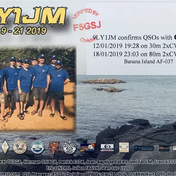 Always nice to add some new bands #9ly1jm #qslcard