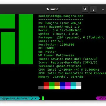 My ManjaroBook Pro is still working flawlessly #manjaro #linux @ManjaroLinux