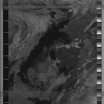 NOAA-15 2020-07-29 08:19:48 2020-07-29 08:30:19 Raspberry Pi 4 + rtl-sdr + discone antenna @SatNOGSreceives #NOAA …
