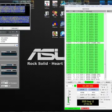 50MHz Tropo MSK 144 #hamradio #tropo #50mhz #6m #msk144