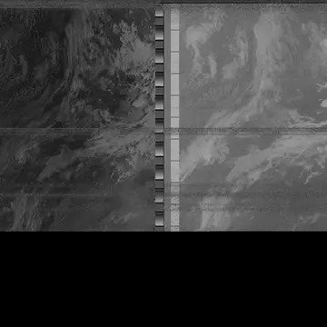 O meu NOAA 15 desta manhã #noaa #weather #satellites #hamradio #satnogs