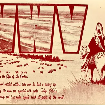 WWV QSL Card #swl #timesignal
