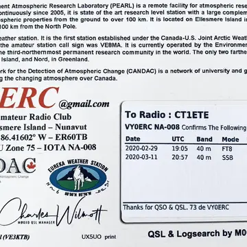 A beloved QSL #hamradio @vy0erc