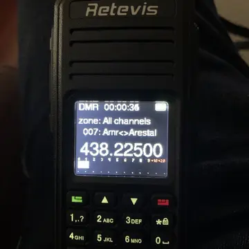 Testing ⁦@OpenRtx⁩ on my RT3 #dmr