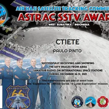 #ARISS #SSTV #ISS