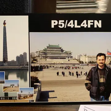 I was the last contact of P5/4L4FN. After my QSO he went QRT. #hamradio #dxcc #dx