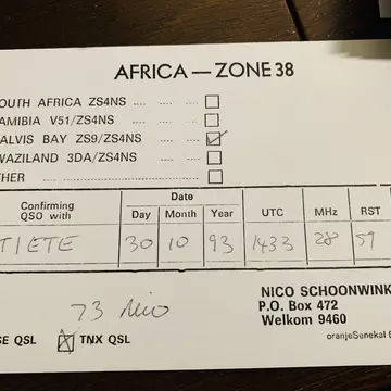 Remember Walvis Bay? #hamradio