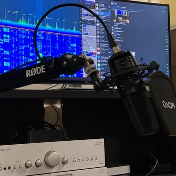 New remote operation position #flexradio #hamradio #rode #movo