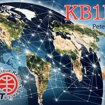 Just got the beautiful QSL of @kb1_hy Thanks Peter. #amsat