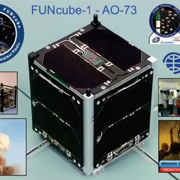 FUNcube-1 QSL card #amsat