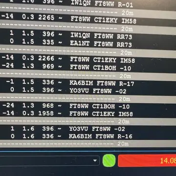 Nice signal from Thierry #ft8ww