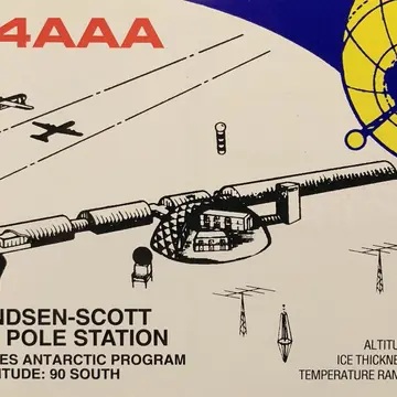 More of #antarctica #hamradio #qsl