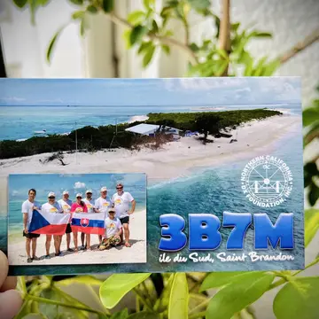 I love paper QSL cards #hamradio