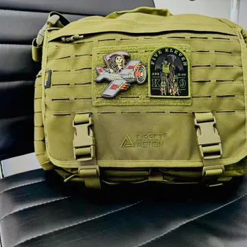 just got my beautiful @directactiongear messenger bag #bag #military #gear #messengerbag