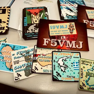 What a beautiful set Thanks ⁦@F5VMJ⁩ #hamradio