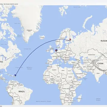 Real-time #winlink connections, by Phil, W4PHS