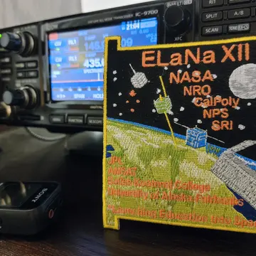 Elana XII #cubesats #patches #jpl #amsat #nro #calpoly #nps #sri