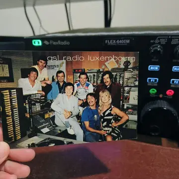 Radio Luxembourg QSL Card. The Great 208! #swl #radio